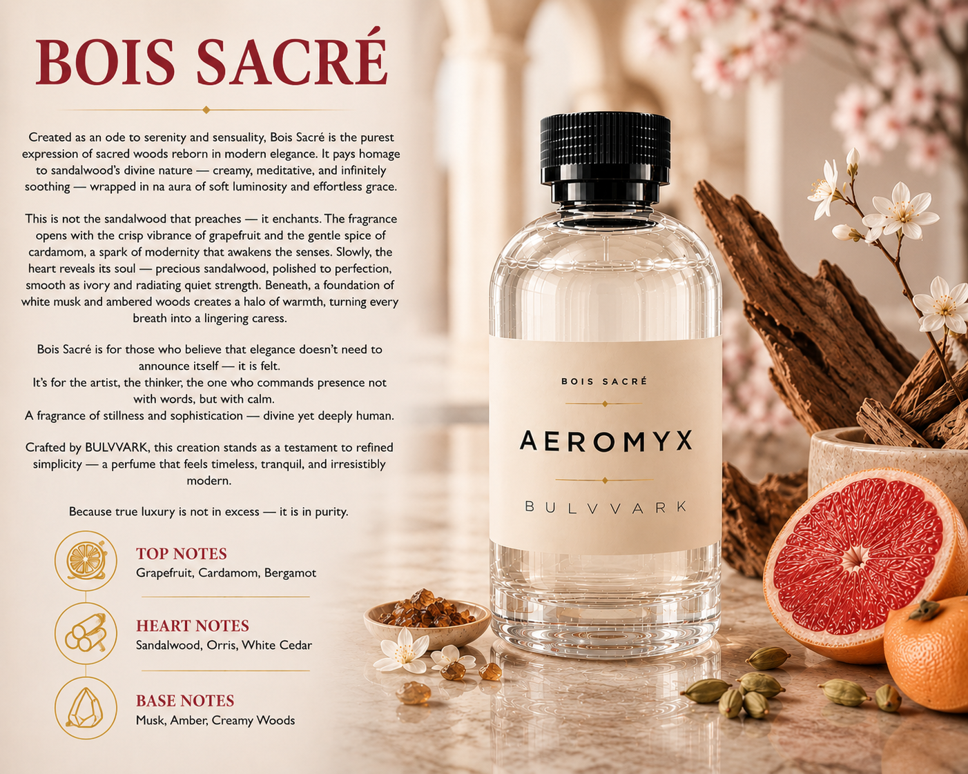 BOIS SACRE – BULVVARK FRAGRANCES (OPC) PRIVATE LIMITED